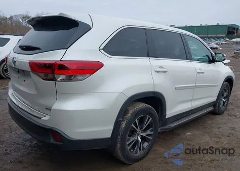 2019 Toyota Highlander Le из США, поврежденный, VIN 5TDBZRFH5KS965629